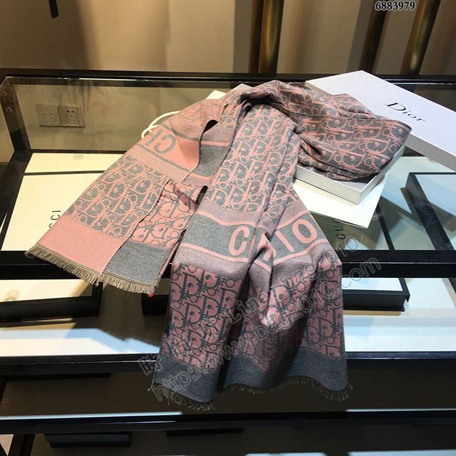 Dior圍巾 迪奧2019新款長圍巾披肩 超百搭Dior女大披肩  llwj7224